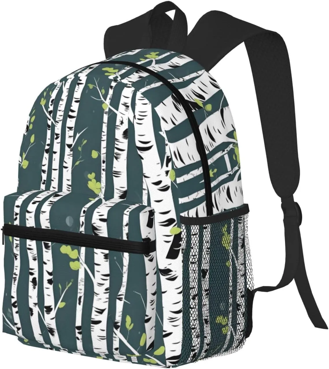 Beauty Birch Tree Print Backpack For Women Men, Laptop Bookbag,Lightweight Casual Travel Daypack