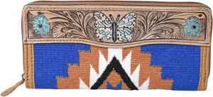 Bifold Wallet Hand Tooled Cowhide Leather – Tan Color | Multi Card Slots | Stylish & Durable Leather Wallet for Men | Slim, Minimalist, and Classic Design