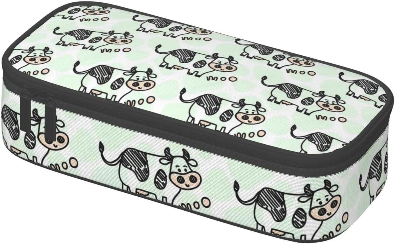 Big Capacity Soft Bag Fashion Multiple Compartment Pockets Fabric Pouch Multifunctional Storage Bag Suitble Office Desktop Daily Travel Dairy Cattle