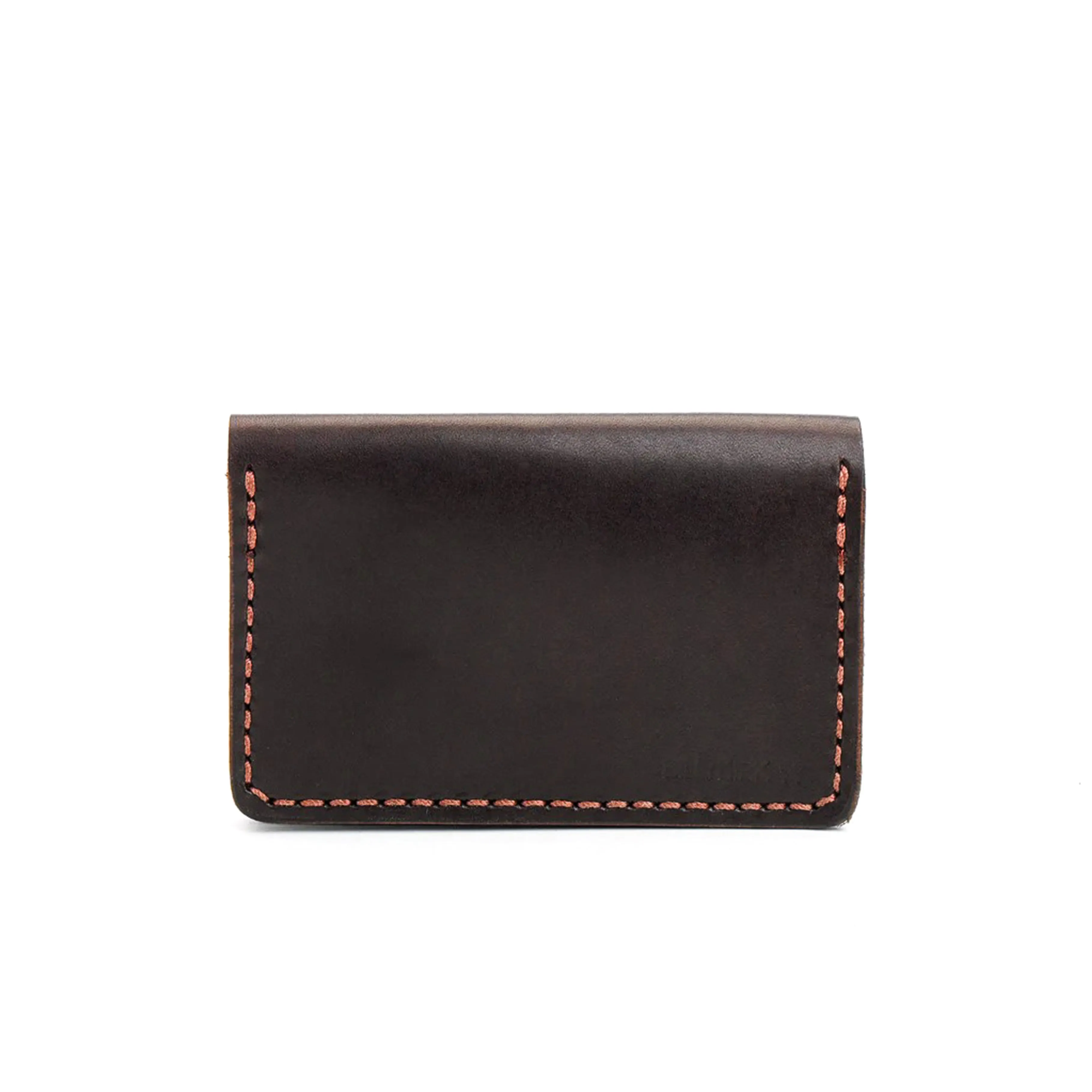 Billykirk - Leather Bi-Fold Card Case - Brown