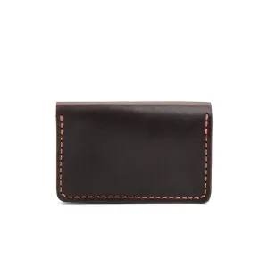 Billykirk - Leather Bi-Fold Card Case - Brown