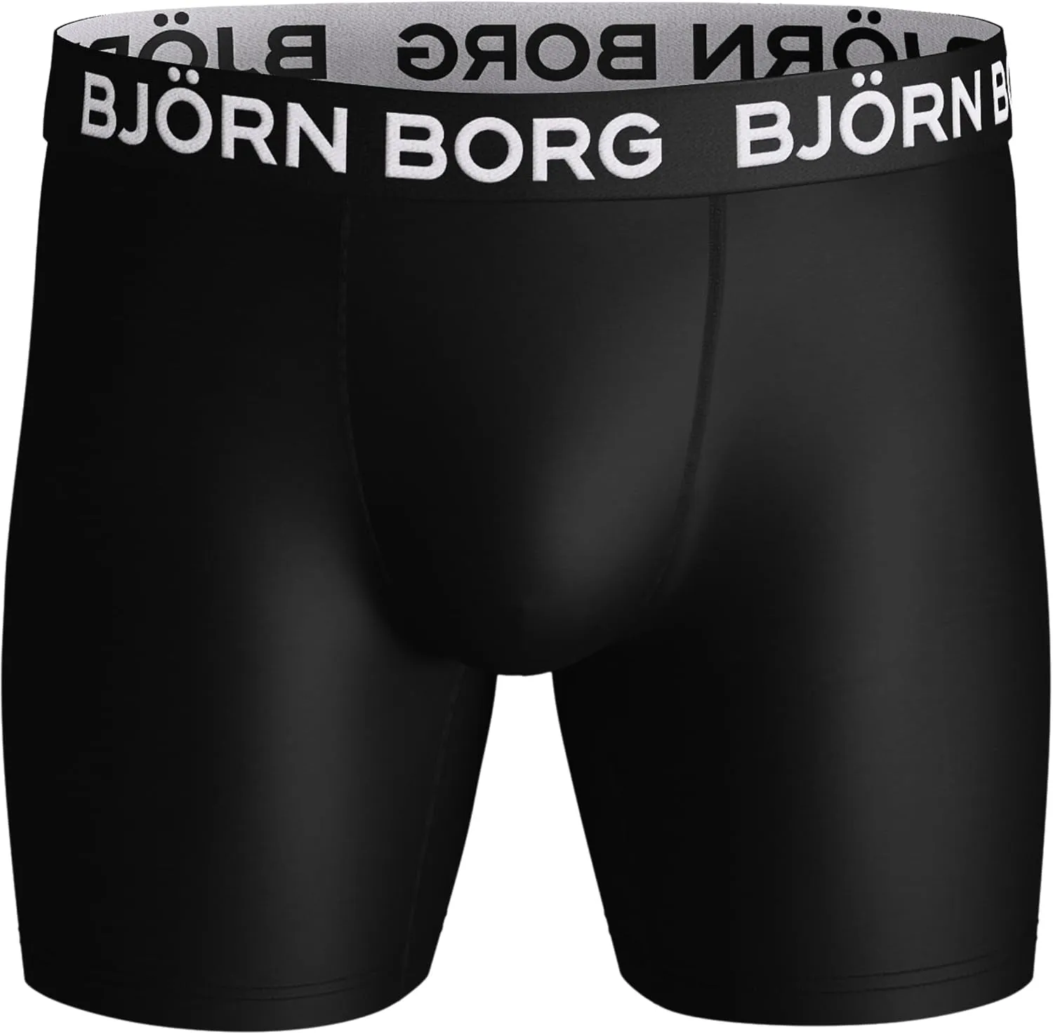 Bjorn Borg Performance Polyester Boxers for Men Pack of 3 - Mens Athletic Underwear