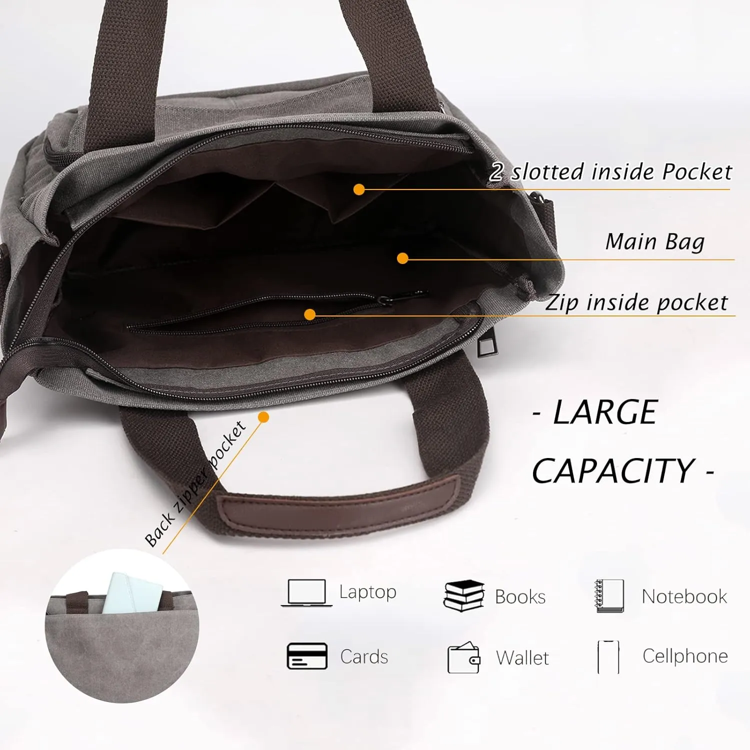 Blostirno Women's Casual Tote Purse Bag Shoulder Crossbody Large Capacity Nylon Top Handle Daily Handbag Work Bags