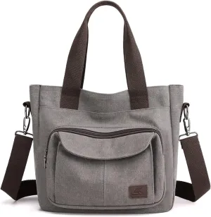 Blostirno Women's Casual Tote Purse Bag Shoulder Crossbody Large Capacity Nylon Top Handle Daily Handbag Work Bags