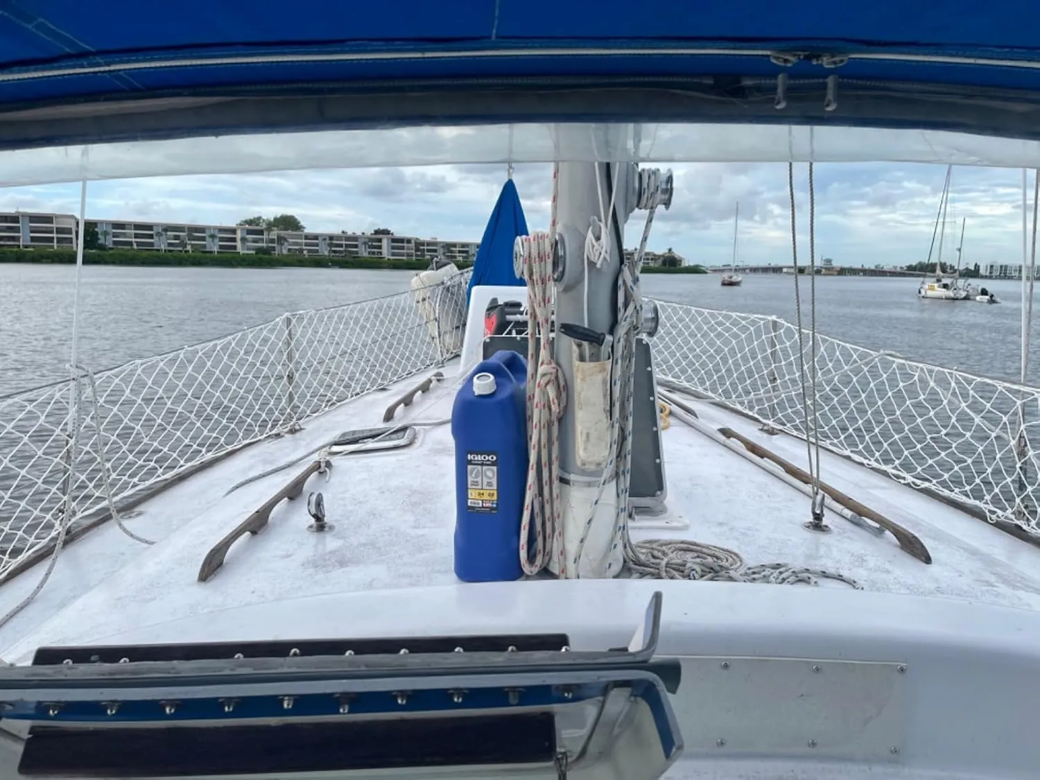 Boat or Railing Safety Netting for Lifeline, Bannister, Bunk Beds, Etc. | Keep Kids and Pets Safe (50')