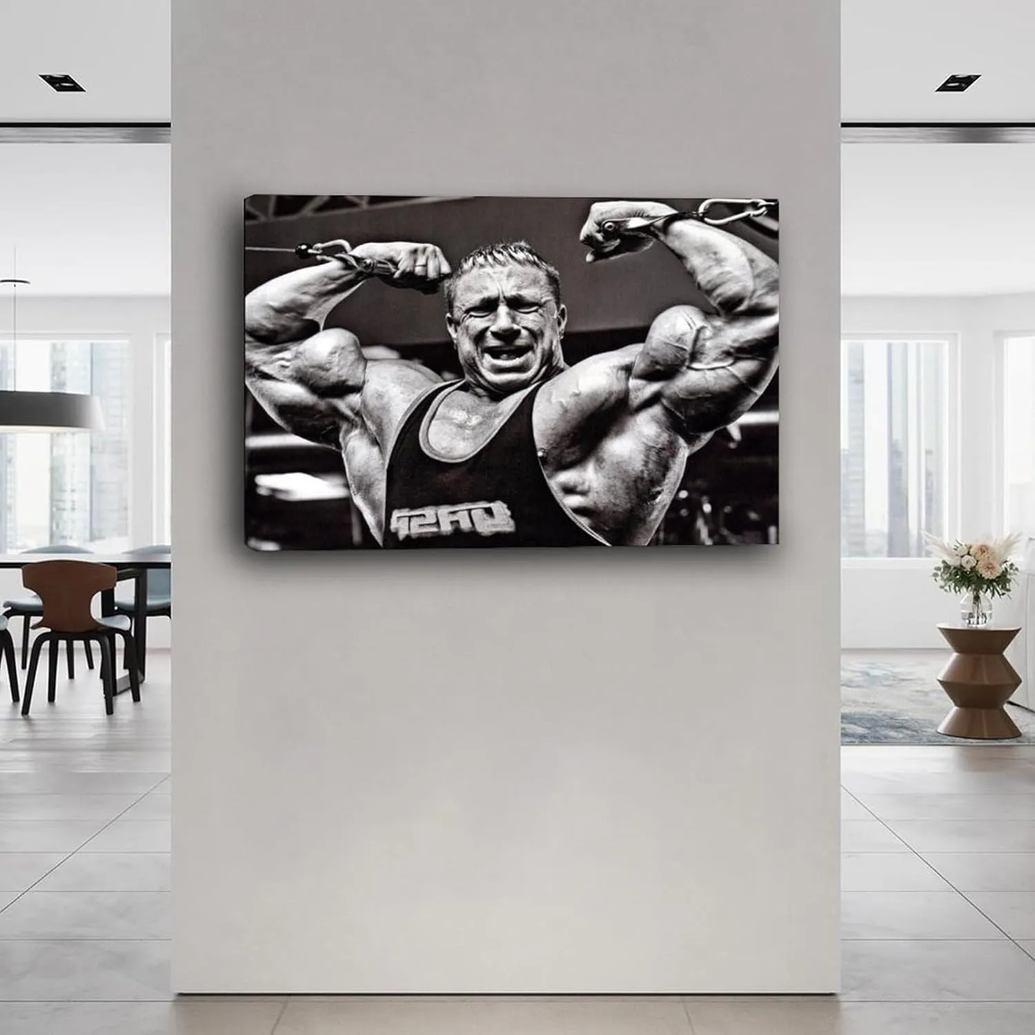Bodybuilding Markus Ruehl Poster Markus Rühl Fitness Poster (11) Canvas Painting Wall Art Poster for Bedroom Living Room Decor 24x16inch(60x40cm) Frame-style