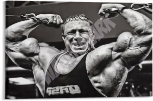 Bodybuilding Markus Ruehl Poster Markus Rühl Fitness Poster (11) Canvas Painting Wall Art Poster for Bedroom Living Room Decor 24x16inch(60x40cm) Frame-style