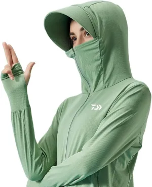 Bopchk Sun-Protection Fishing Clothes Women Anti-UV UPF 50  Breathable Hiking Outdoor Sports Jersey Fishing Wear Clothing