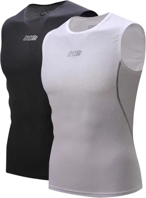 bpbtti Men's High Wicking Sleeveless Base Layer Cycling Running Underwear Quick Dry Vests Lightweight Sports Tank Tops