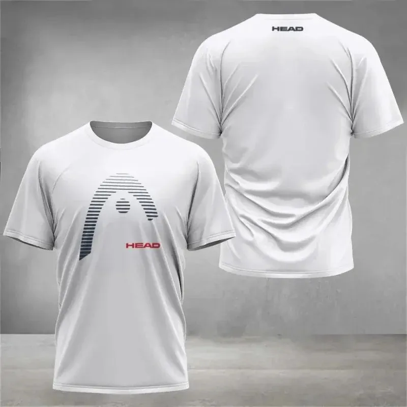 Breathable Solid Color Printed Men's Tennis Shirt
