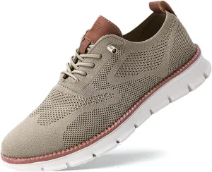 Breeze Men's Oxford Walking Shoes, Size 7.5-22 Wide, Color: Light Blue, Lightweight, Comfortable, Breathable, Casual