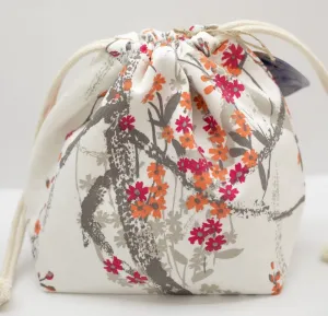Brilliant Basics Drawstring - White Floral