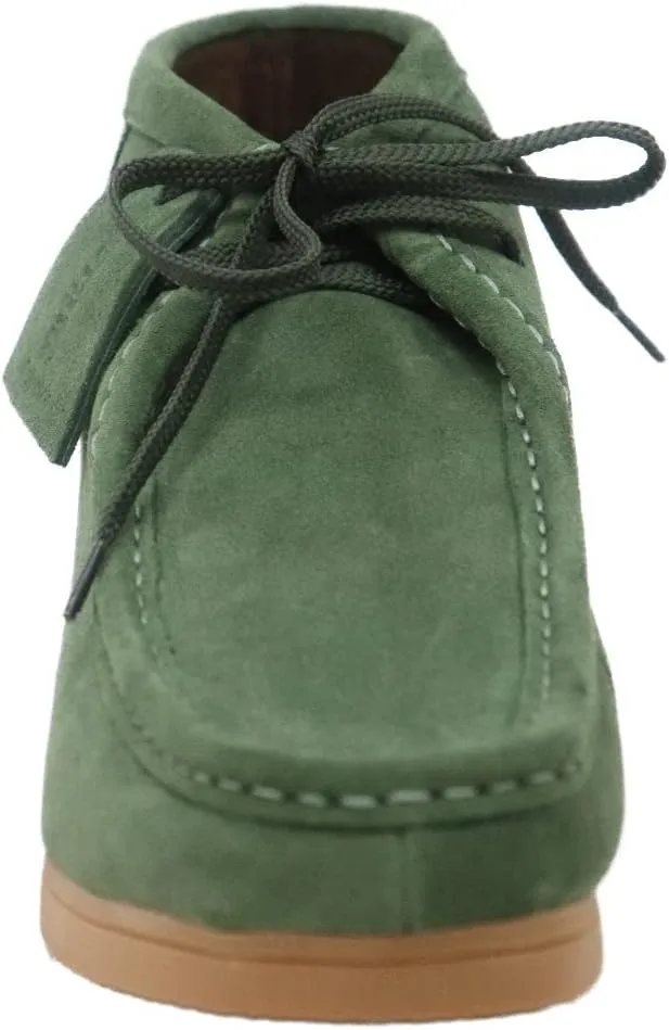 British Collection New Castle 2 Men Leather and Suede Lace Up Shoes