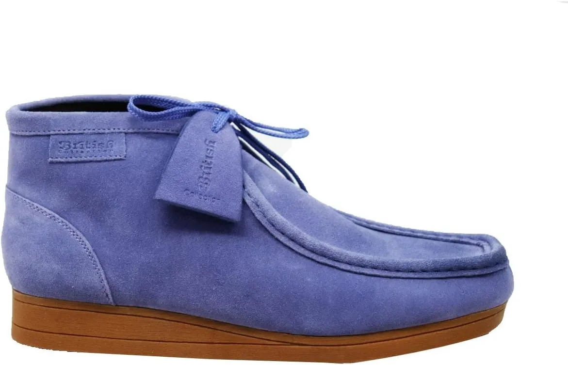British Collection New Castle 2 Men Leather and Suede Lace Up Shoes