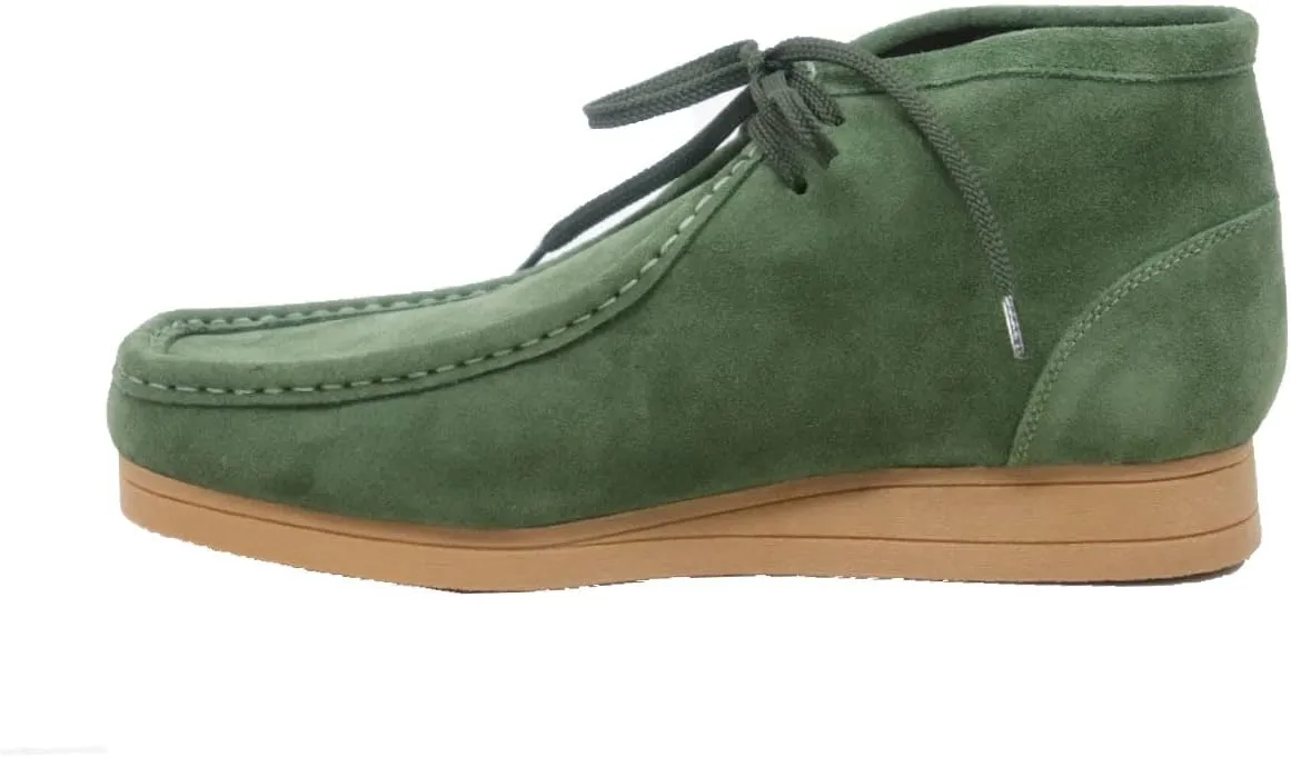 British Collection New Castle 2 Men Leather and Suede Lace Up Shoes