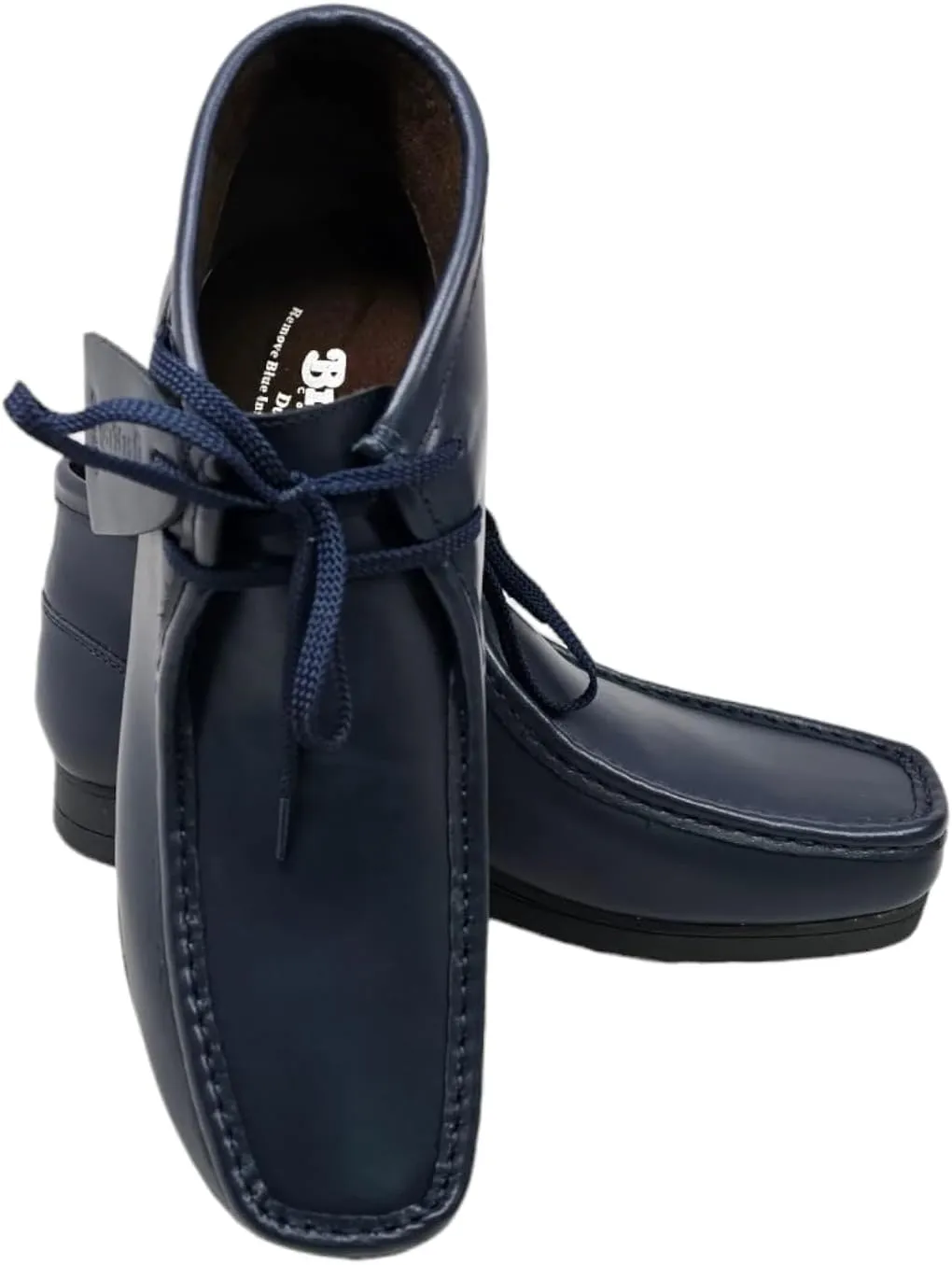 British Collection New Castle 2 Men Leather and Suede Lace Up Shoes