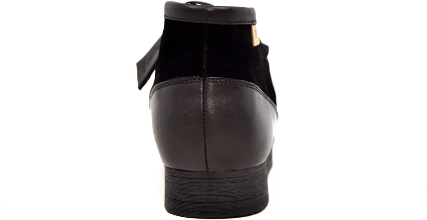 British Collection New Castle Men Cognac Leather and Suede Lace Up 12
