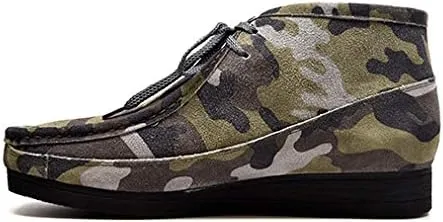 British Collection New Castle Men Cognac Leather and Suede Lace Up 12