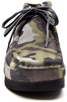 British Collection New Castle Men Cognac Leather and Suede Lace Up 12