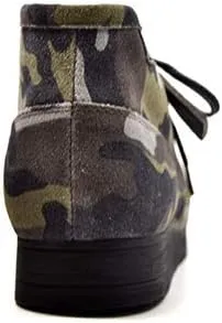 British Collection New Castle Men Cognac Leather and Suede Lace Up 12