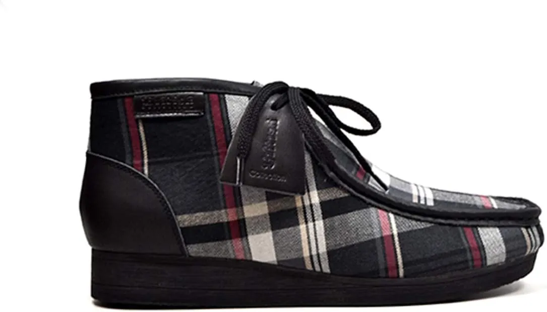 British Collection New Castle Men Cognac Leather and Suede Lace Up 12