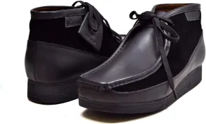 British Collection New Castle Men Cognac Leather and Suede Lace Up 12