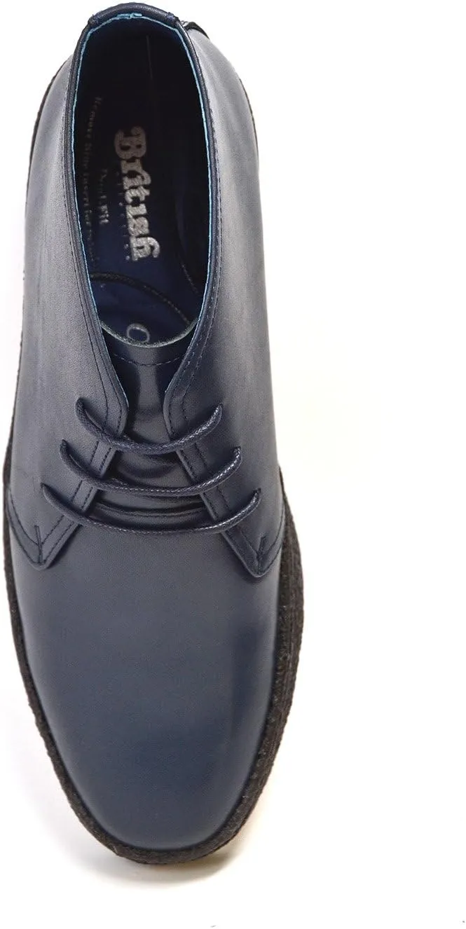 British Collection - Original Playboy High Top Leather Shoes