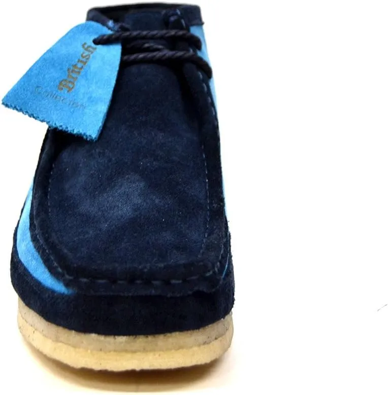 British Collection"Walkers Men Leather and Suede Lace Up