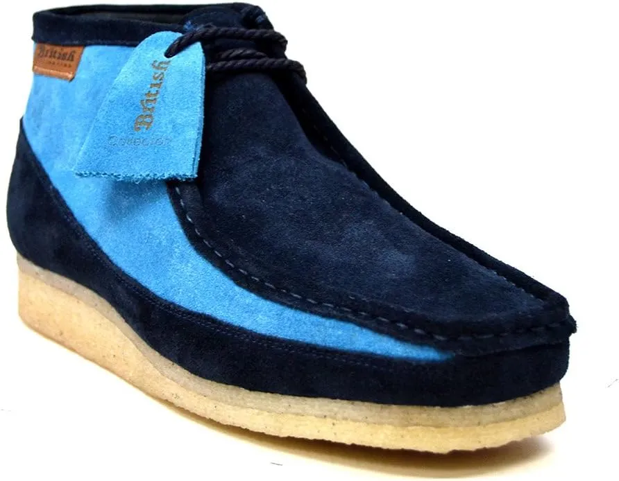 British Collection"Walkers Men Leather and Suede Lace Up