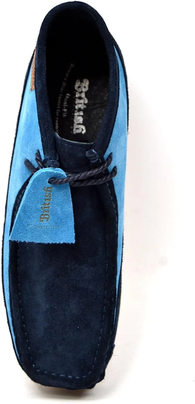 British Collection"Walkers Men Leather and Suede Lace Up