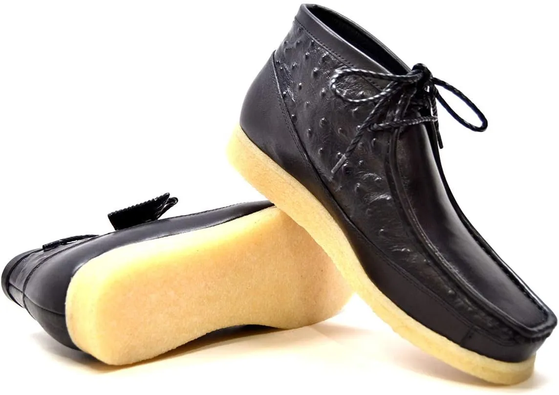 British Collection"Walkers Men Leather and Suede Lace Up