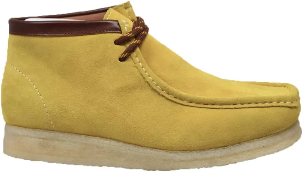 British Collection"Walkers Men Leather and Suede Lace Up