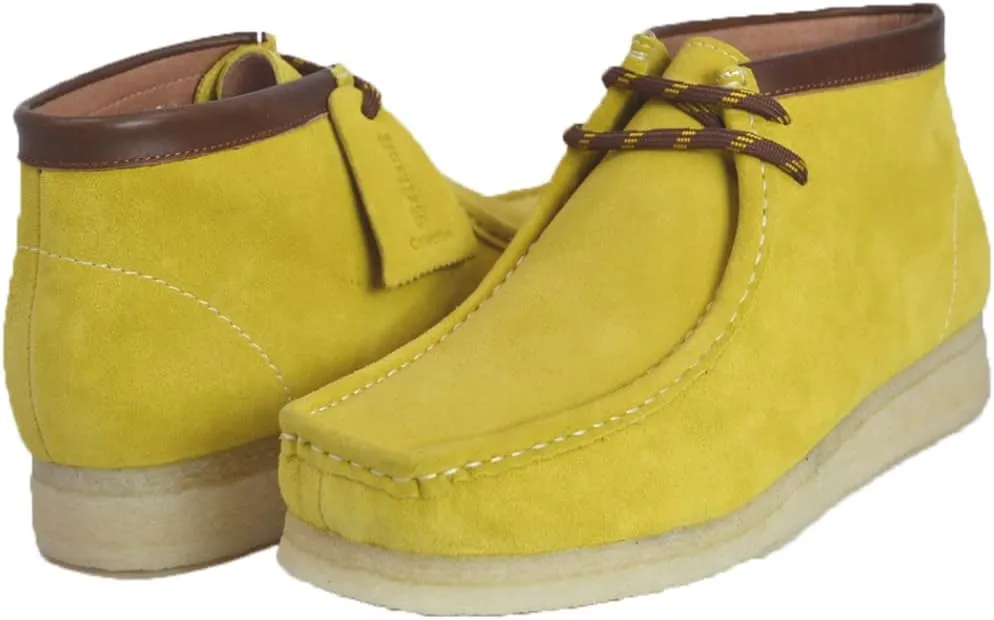 British Collection"Walkers Men Leather and Suede Lace Up