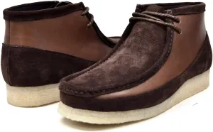 British Collection"Walkers Men Leather and Suede Lace Up