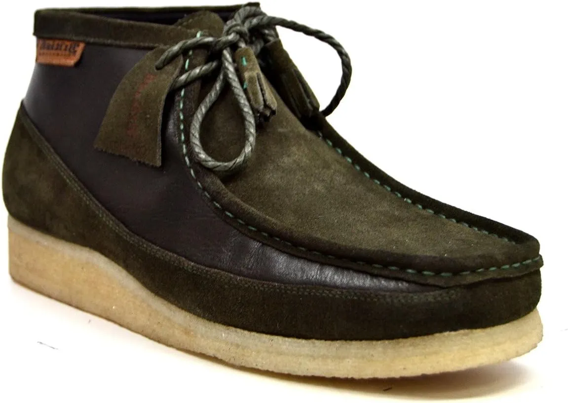 British Collection"Walkers Men Leather and Suede Lace Up