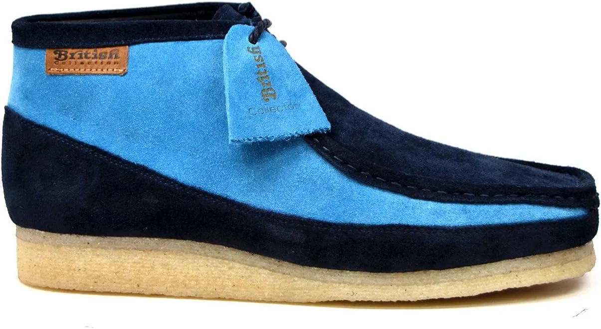 British Collection"Walkers Men Leather and Suede Lace Up