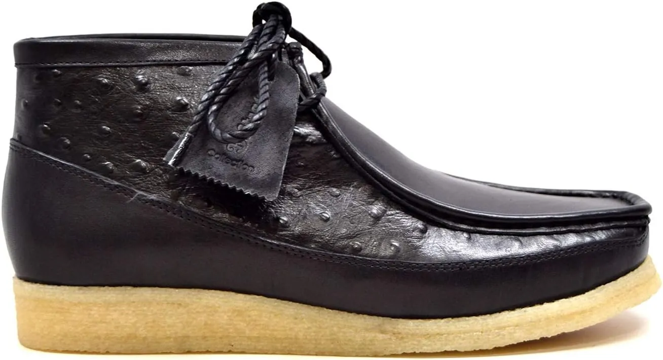 British Collection"Walkers Men Leather and Suede Lace Up