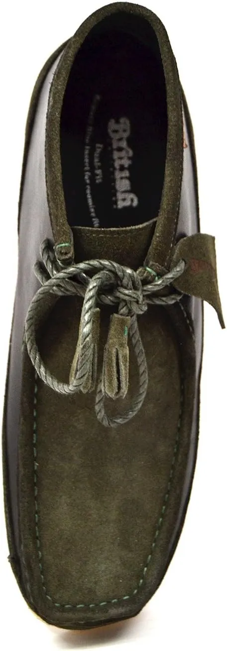 British Collection"Walkers Men Leather and Suede Lace Up