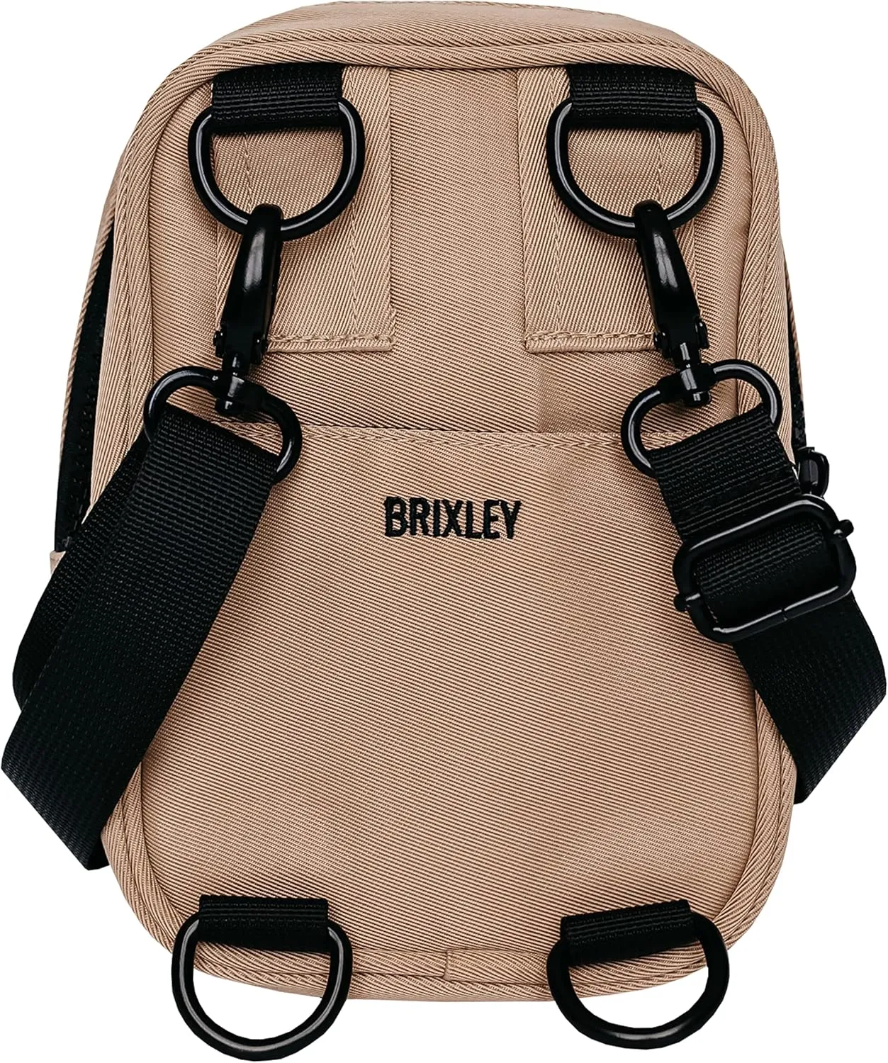 Brixley Crossbody Bag Sling Purse for Women Men Travel, Multi Position Fanny Back Pack