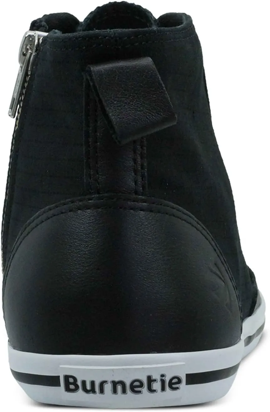 Burnetie Men's High Top Vintage Sneaker