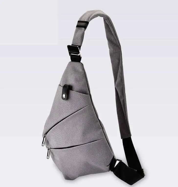 Business Style Waterproof Shoulder Crossbody Bag for Men