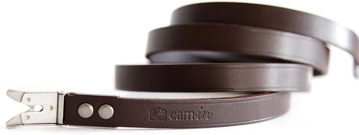 CAM-IN Genuine Leather Shoulder Neck Strap for Rollei Rolleiflex Camera LR 3.5F 3.5E 2.8E