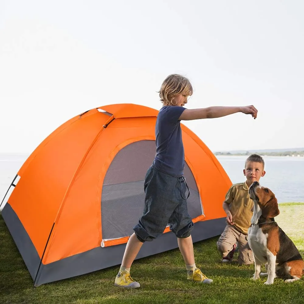 Camping Dome Tent, Waterproof, Spacious, Lightweight Portable Backpacking Tent for Outdoor Camping/Hiking