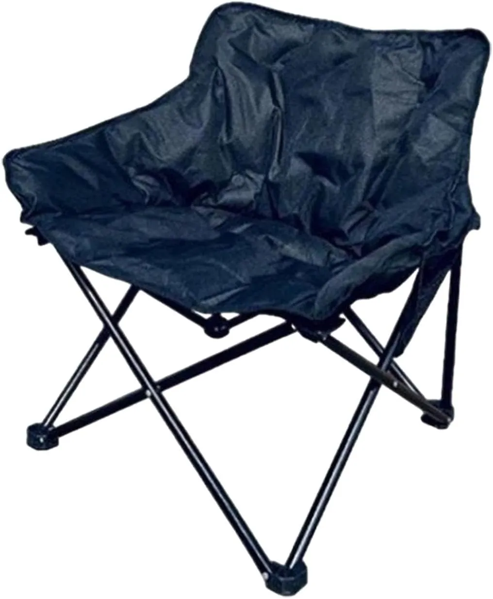 Camping Padded Chair Lounge Chair Moon Leisure Chair Folded Seat for Lawn Camping
