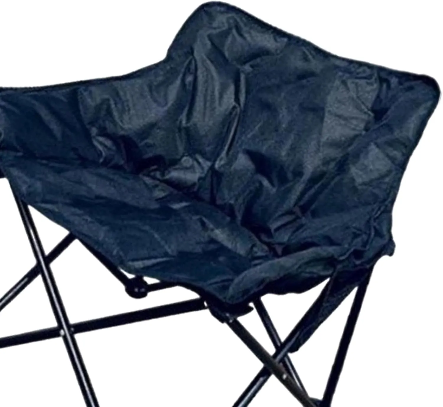 Camping Padded Chair Lounge Chair Moon Leisure Chair Folded Seat for Lawn Camping