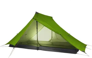 Camping Tents, 2 Person Outdoor Ultralight Camping Tent 3 Season Professional 20d Nylon Both Sides Silicon Tent (Color : Green 3 Season)