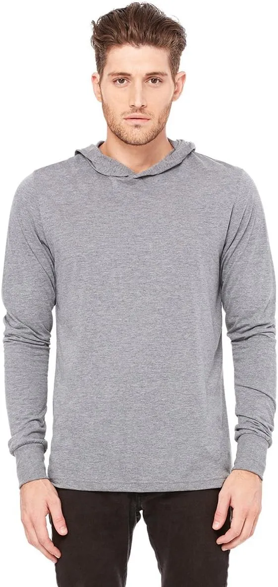 Canvas 3512 Bella Unisex Jersey Long-Sleeve Hoodie