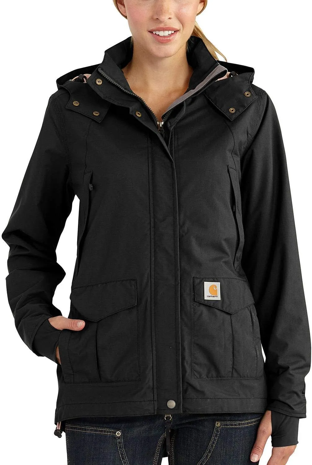 Carhartt Women's Plus-Size Storm Defender Shoreline Jacket
