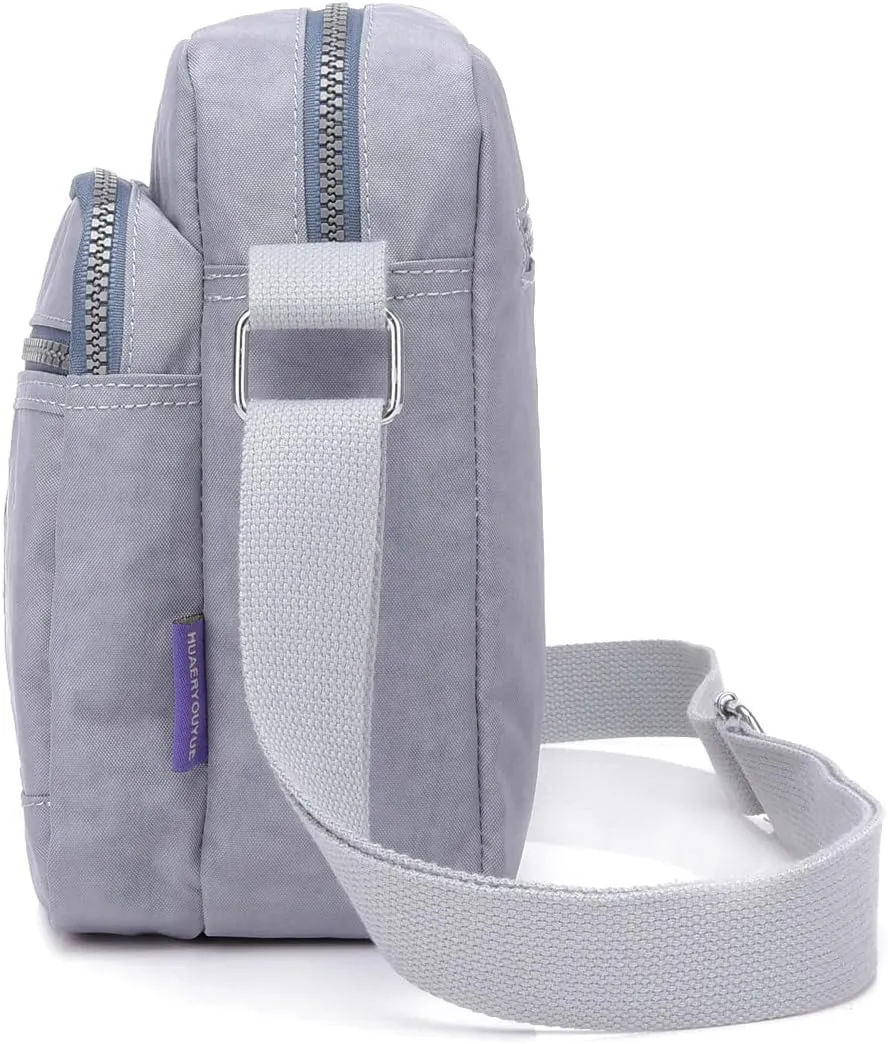 Casual Nylon Crossbody Purse Bag Waterproof Lightweight Shoulder Bag for Women Handbag