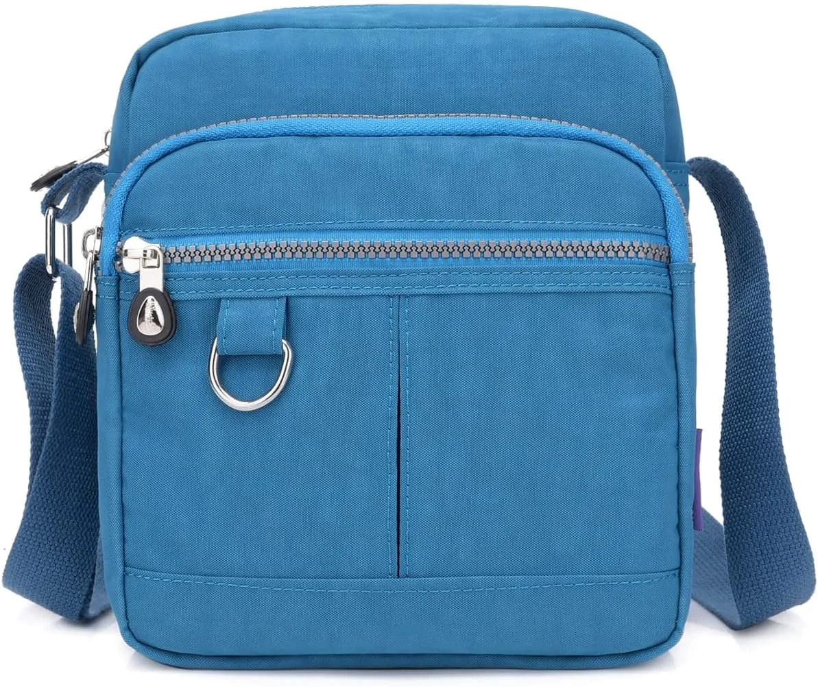 Casual Nylon Crossbody Purse Bag Waterproof Lightweight Shoulder Bag for Women Handbag